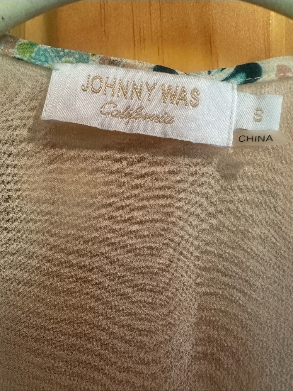Johnny Was 100% Silk Multi Floral Open-Front Kimono - Picture 4 of 4